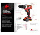 Taladro Atornillador Percutor 18V, PBL20 1822 PK