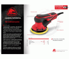Lijadora rotorbital BRUSHLESS PROFESIONAL RO 5 B BRUSHLESS