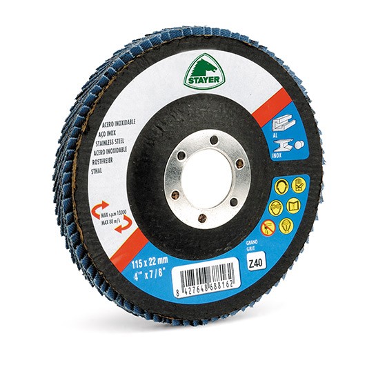 Disco abrasivo de láminas Inox HQ de STAYER