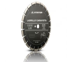 DISCO DE DIAMANTE PROFESSIONAL, LADRILLO CARAVISTA
