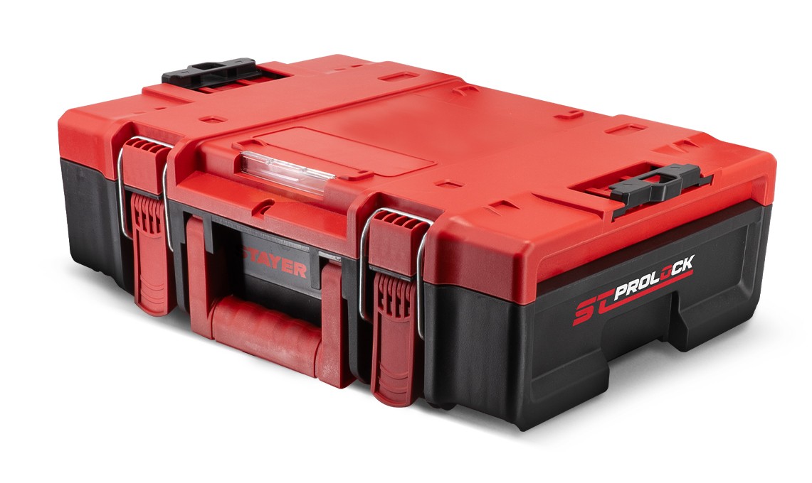 SET de 4 Maletines apilables ST PROLOCK de STAYER