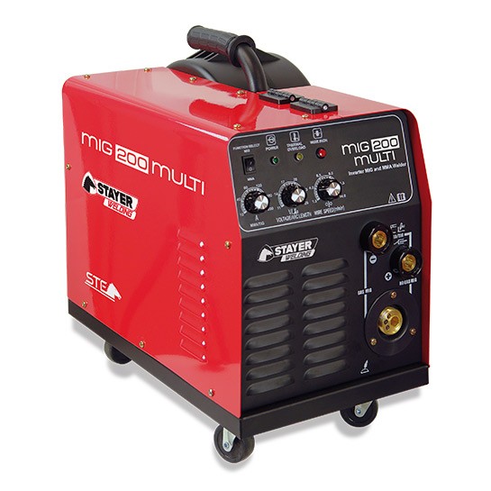 Equipo de soldadura inverter Industrial MIG/MAG MIG 200 MULTI