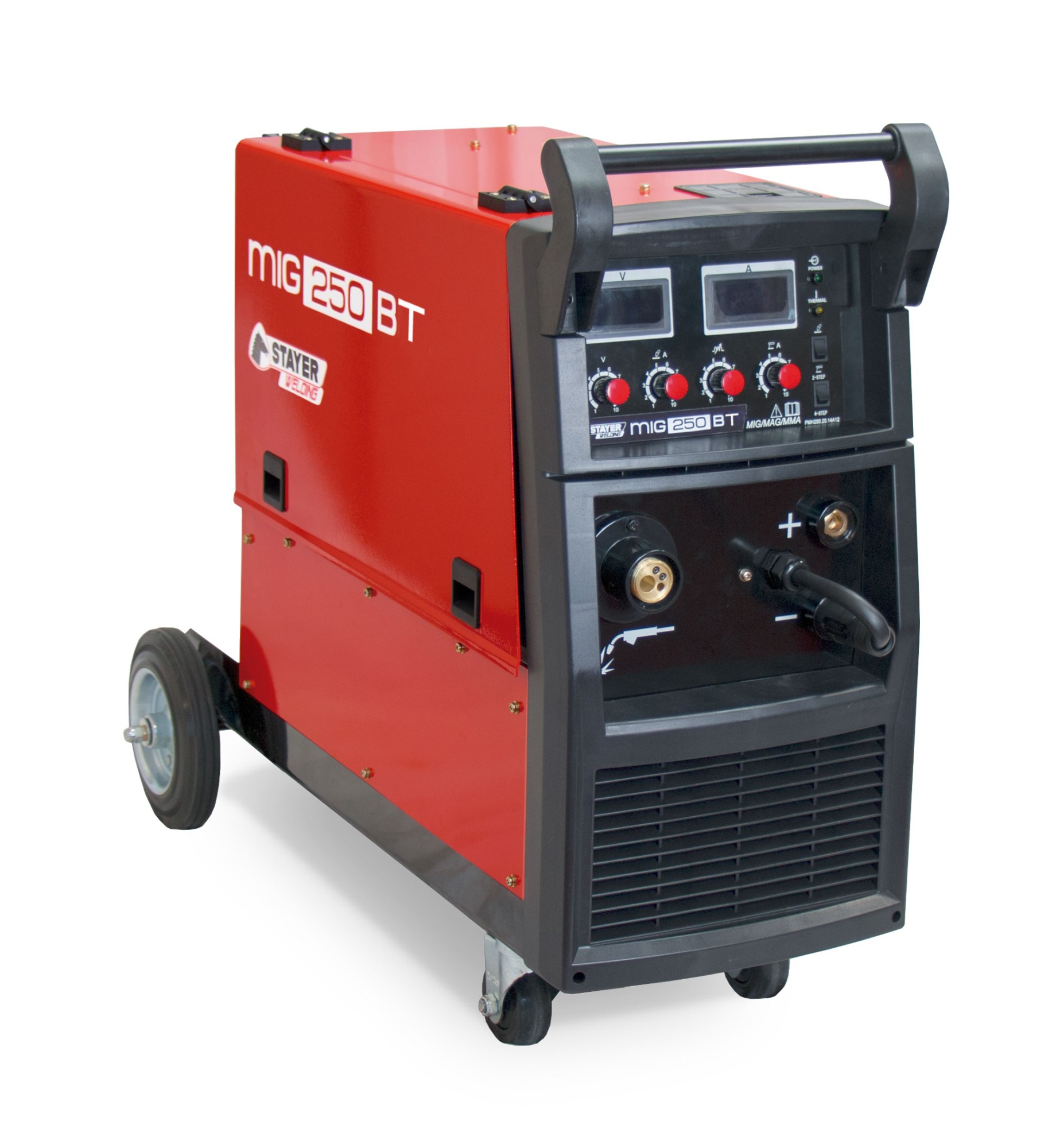 Equipo de soldadura Inverter Profesional, MIG 250 BT