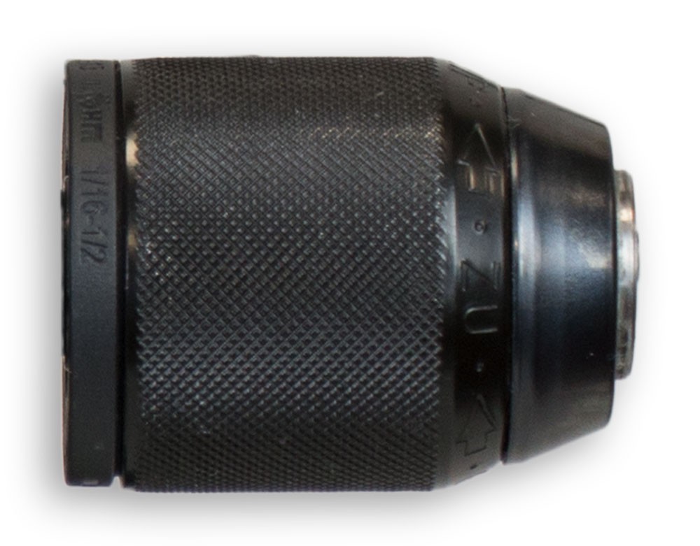 Portabrocas metálico con bloqueo de seguridad