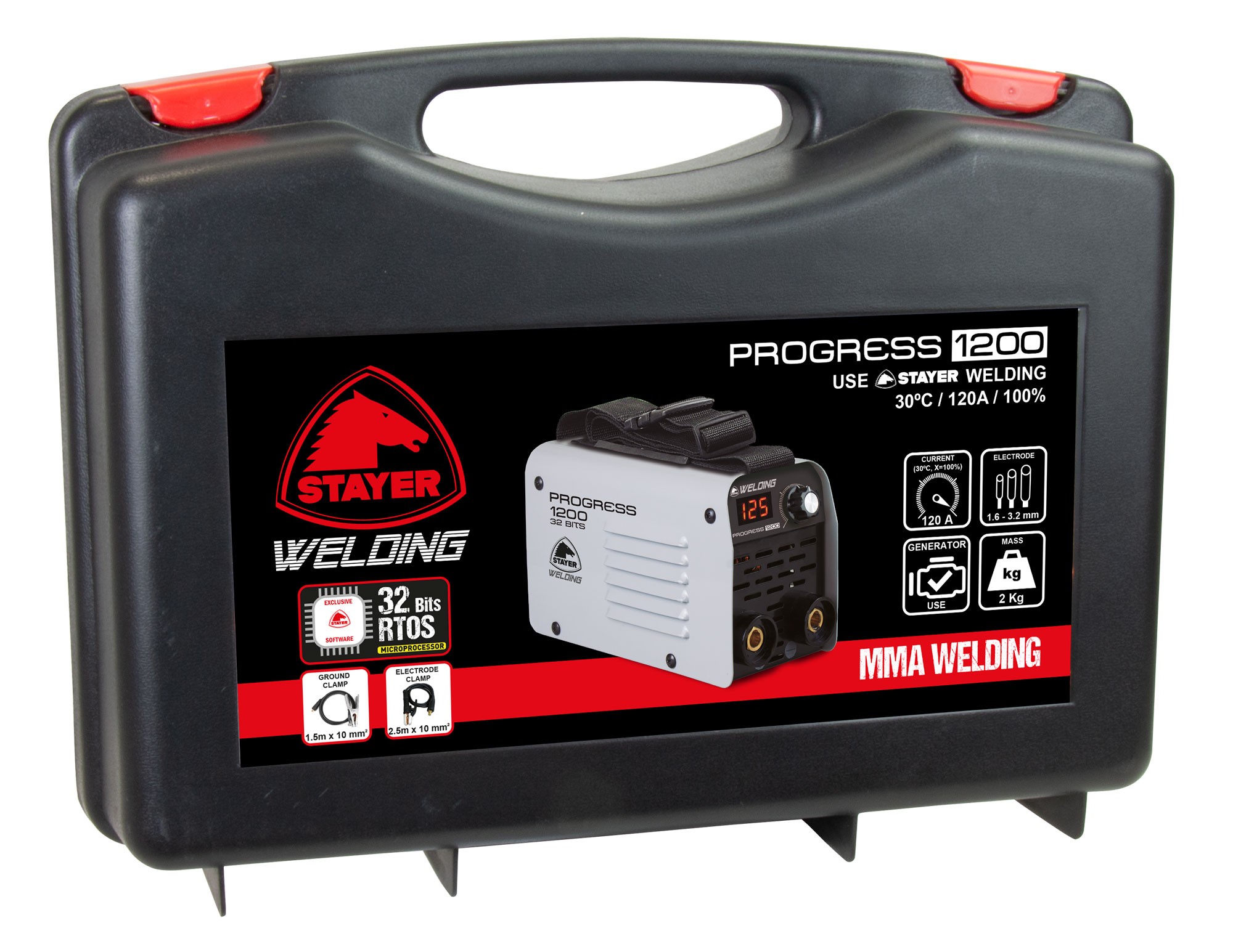Equipo de soldadura inverter PROGRESS 1200 GEK