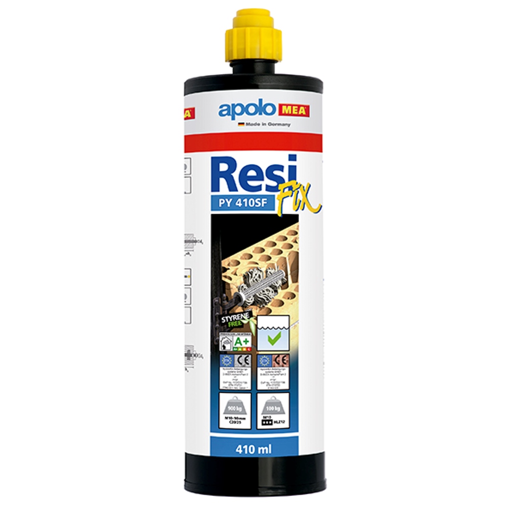 Anclaje químico ResiFIX PY 410, Poliester 1 cánula