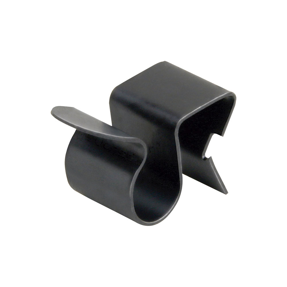 Clip viga para cables 4-7,5 Ø25-30 recubrimiento negro