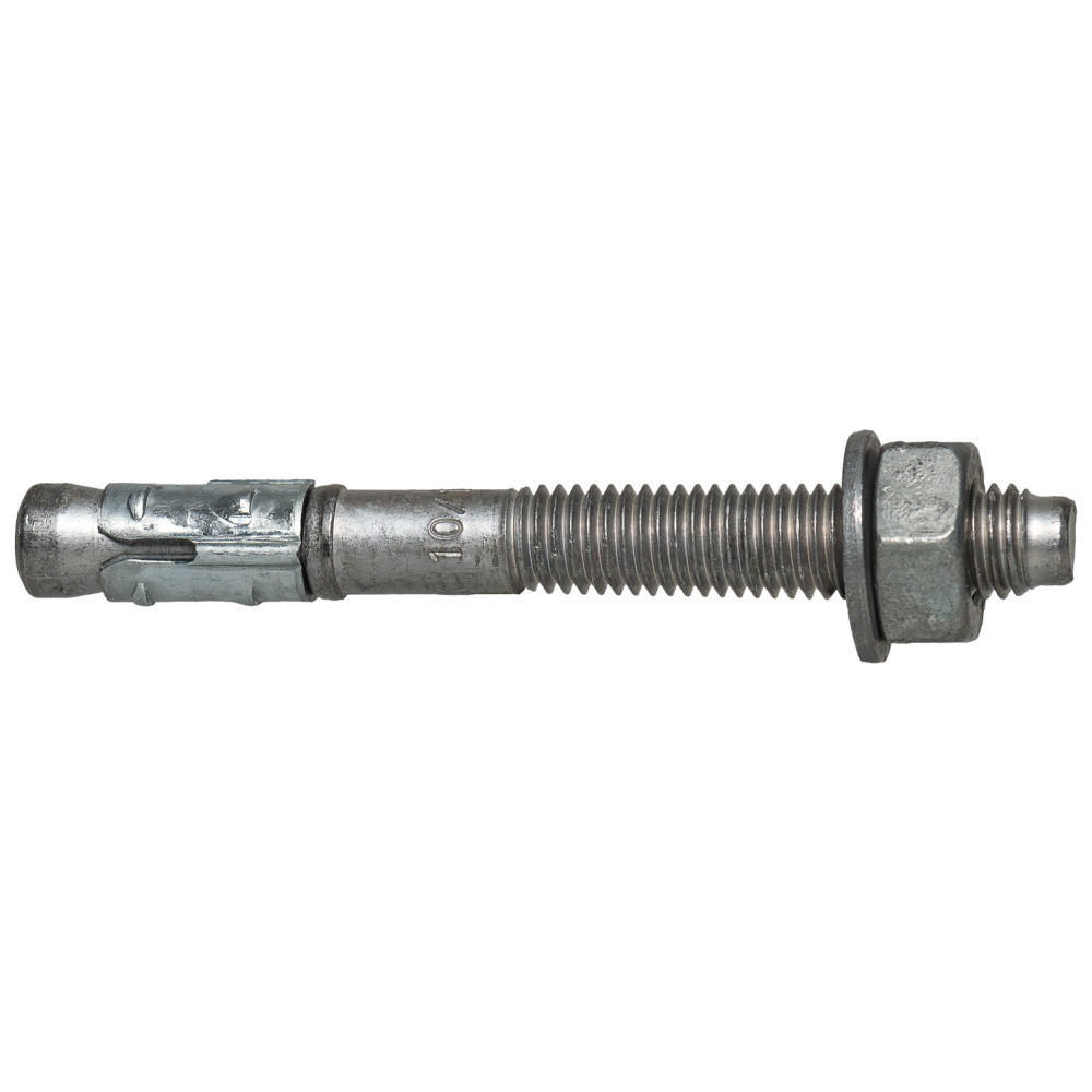 Anclaje metálico espárrago BAZ 16-178/60 HD, galvanizado en caliente, Homologado opción 1