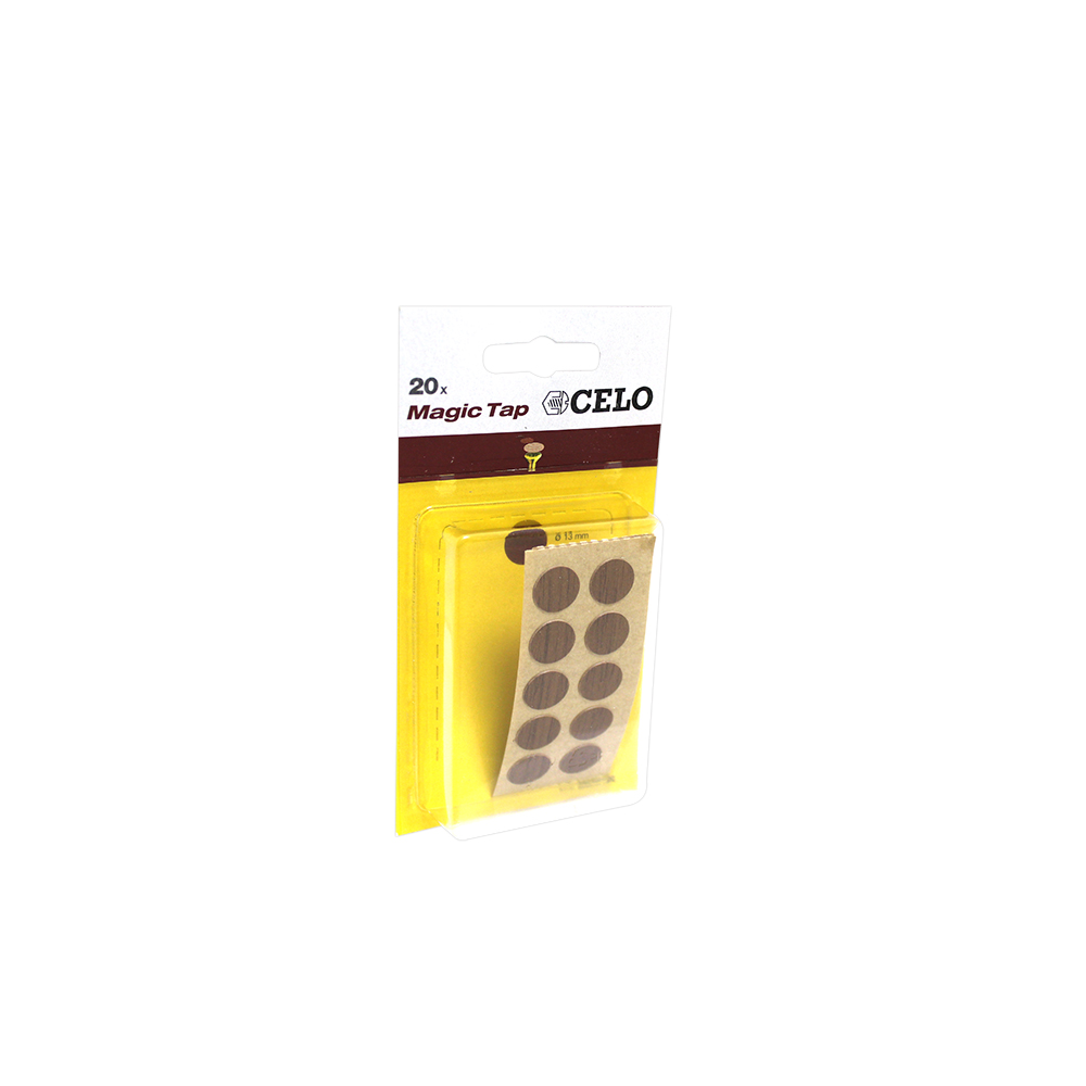 Blister Tapón adhesivo MTAP Color Nogal