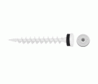 Tornillo de plástico para aislamiento IPS 80 color blanco
