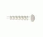 Taco de nylon fijación directa Ø 5x30 mm color blanco