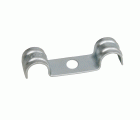 Grapa metálica doble DF Ø 6 mm acero cincado