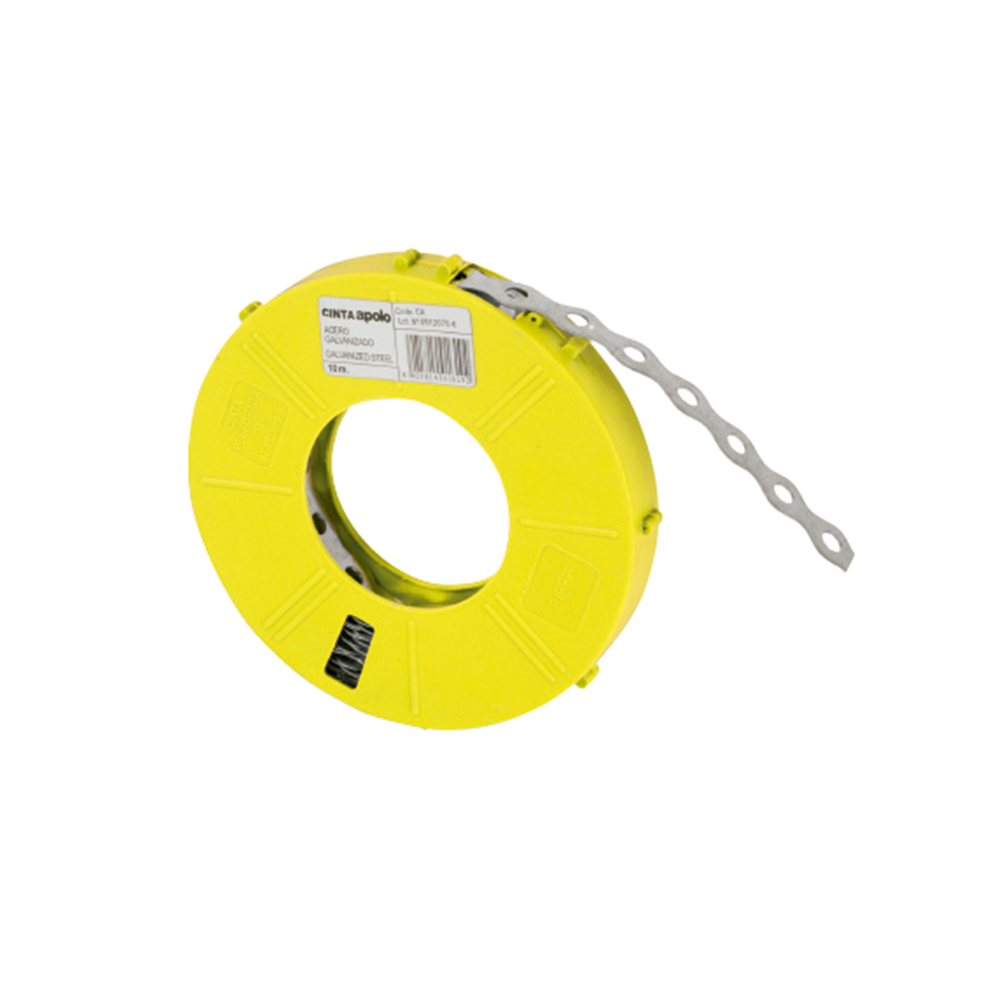 Fleje de acero galvanizado Cintapolo longitud 10 metros