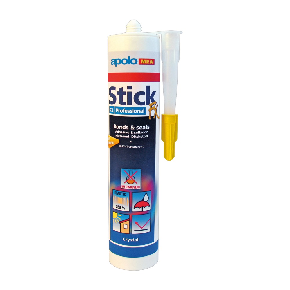Adhesivo y sellante multiuso StickFX CL, transparente