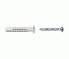 Taco multiuso con valona MZK 8 incl. tornillo SPS 5,0x70