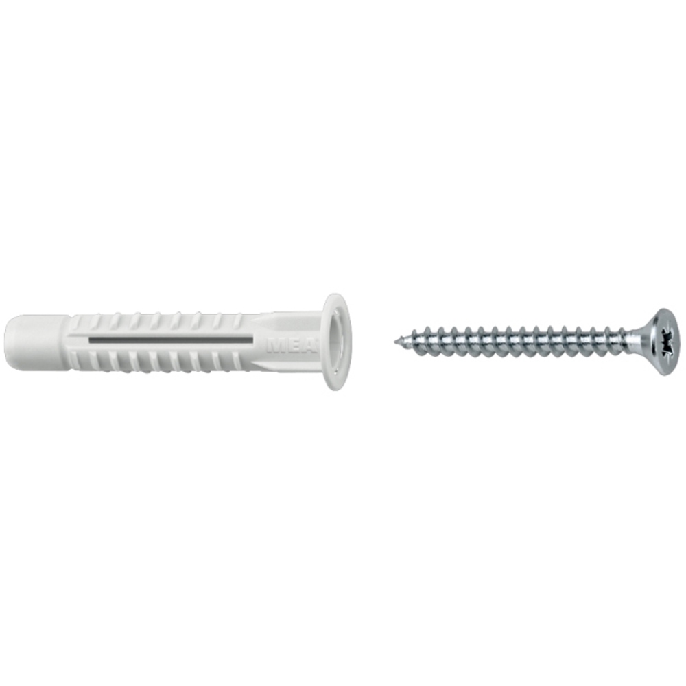 Taco multiuso con valona MZK 8 incl. tornillo SPS 5,0x70