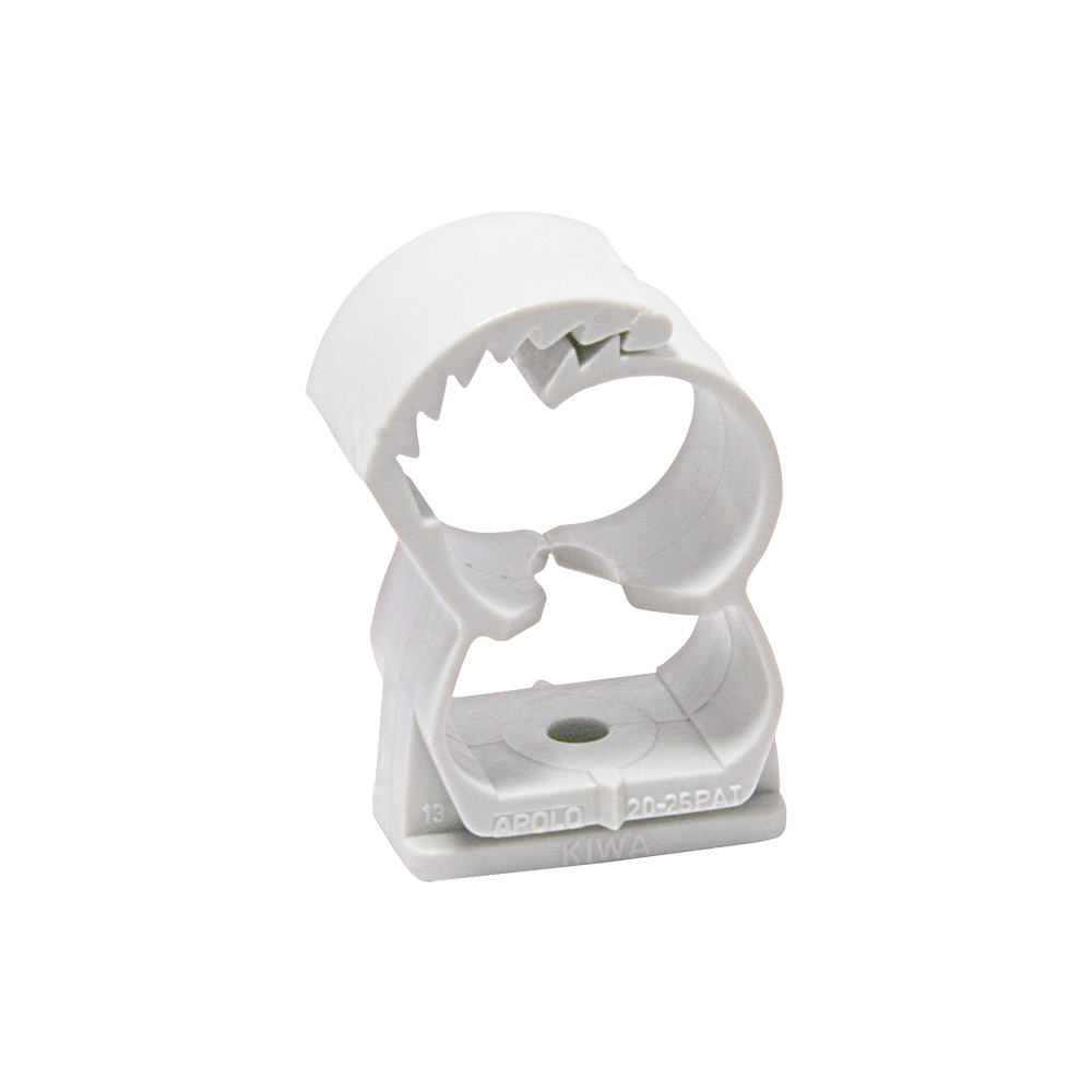 Abrazadera de nylon Abranyl® multidiámetro ABT para clavadora a gas Ø 25 color Gris