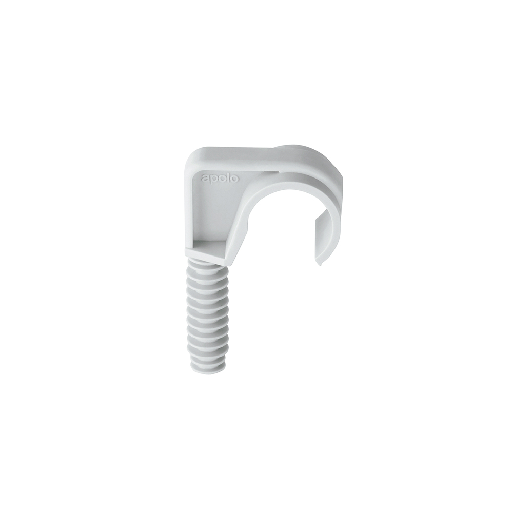 Grapa TACLIP Ø 28 mm color Gris