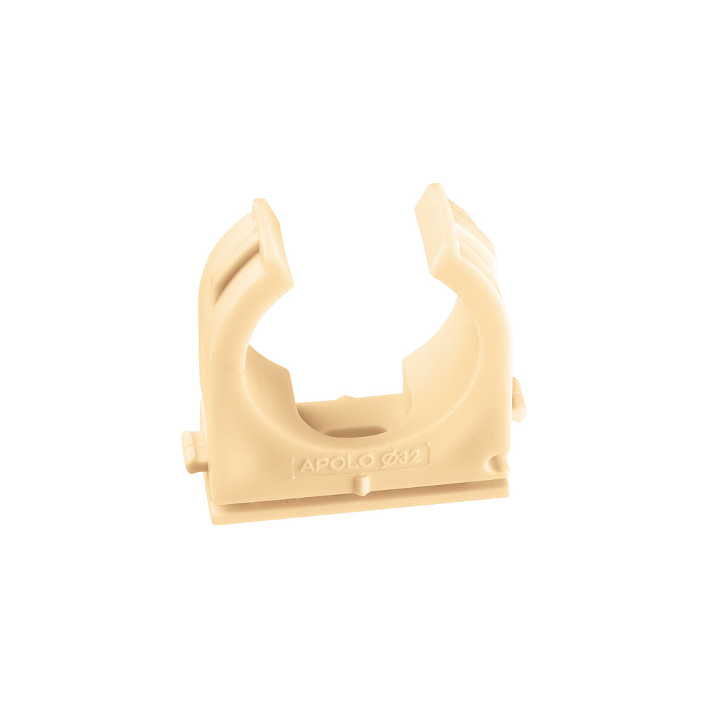 Multiclip de nylon MC Ø 25 mm color Crema