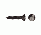 Tornillo DIN 7983 rosca chapa cabeza gota sebo impronta PH Ø3,9x22 mm cincado negro