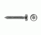 Tornillo 7049T rosca chapa cabeza alomada impronta TORX Ø4,8x80 cincado