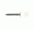 Tornillo CE rosca chapa cabeza extraplana impronta PH Ø4,2x13 lacado blanco