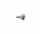 Tornillo vierteaguas RH rosca plástico cabeza alomada impronta PH Ø4,2x10 mm bicromatado