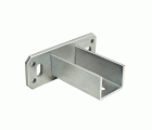 Soporte mural horizontal perfil para 38/40 acero cincado