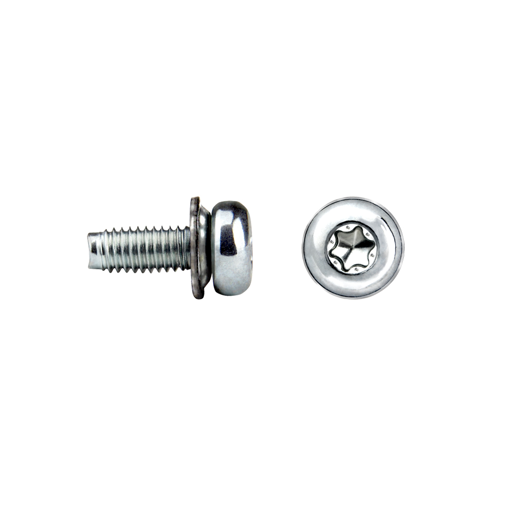 TAPTITE II® Cabeza alomada Impronta TORX® SEM Washer Ref. TT22T 3x8 cincado CRIII