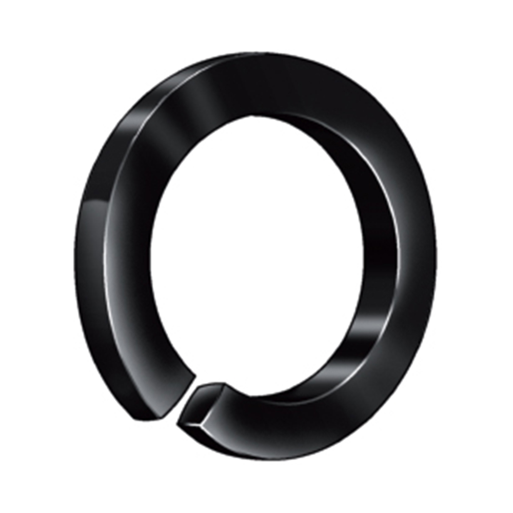 Arandela grower DIN 7980 Ø5 hierro pavonado