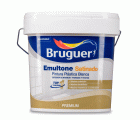 Pintura plástica de exterior - interior Blanco Satinado Bruguer 10L