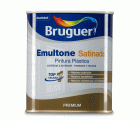 Pintura plástica de exterior - interior Blanco Satinado Bruguer 0,750L