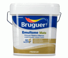 Pintura plástica de exterior - interior Blanco Mate Bruguer 15 L