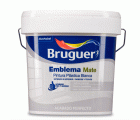 Pintura plástica de exterior - interior Blanco Mate Bruguer 15 L