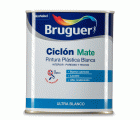Pintura plástica de interior Blanco Mate Bruguer 0,75 L