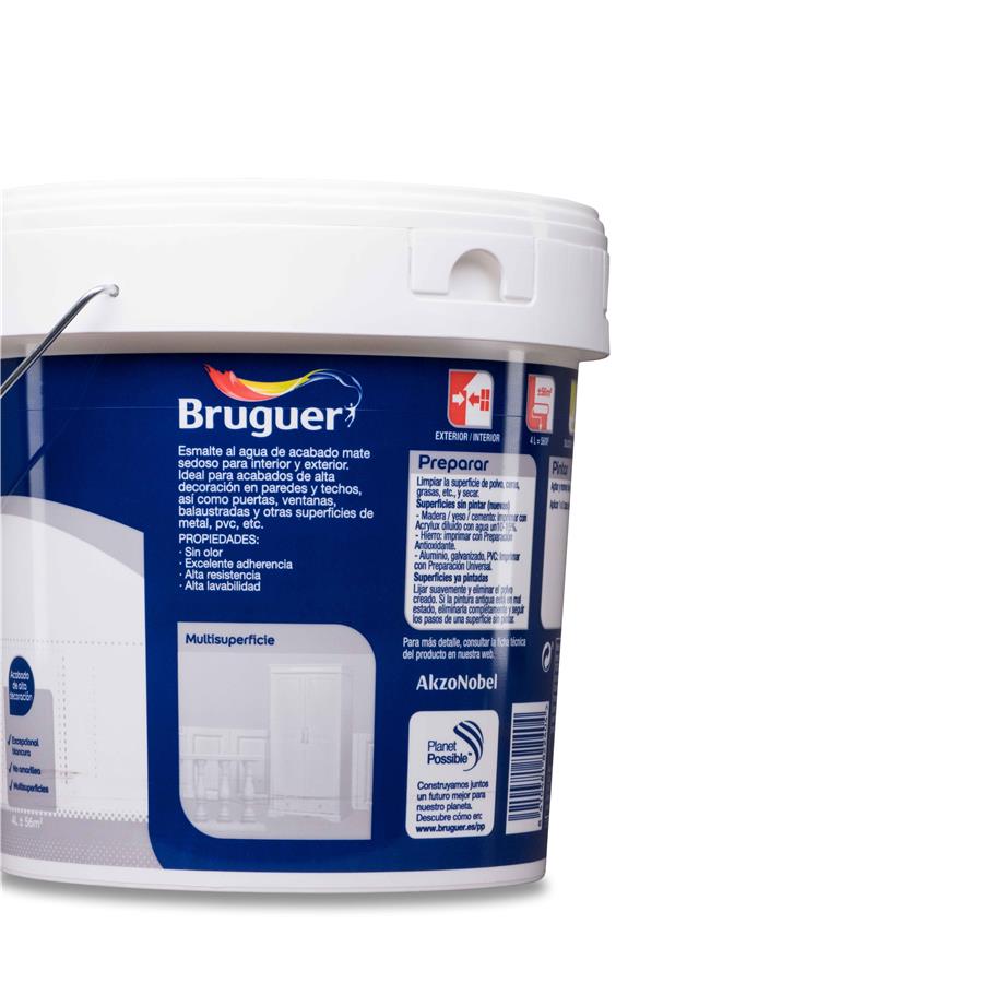 Acrylux Blanco Sedoso Bruguer 4L