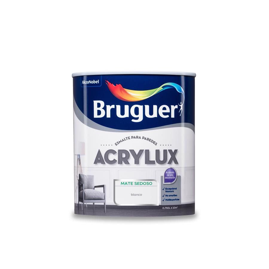 Acrylux Blanco Sedoso Bruguer 0,750L