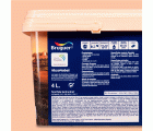 Pintura plástica de interior Toscana Salmón Natural Bruguer 4L