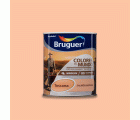 Pintura plástica de interior Toscana Salmón Natural Bruguer 0,750L