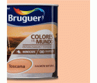Pintura plástica de interior Toscana Salmón Natural Bruguer 0,750L