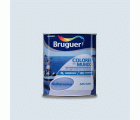 Pintura plástica de interior Mediterráneo Azul Suave Bruguer 0,750L