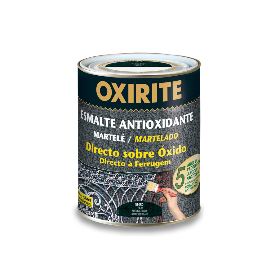 Oxirite 5 años Martelé Negro 750 mL