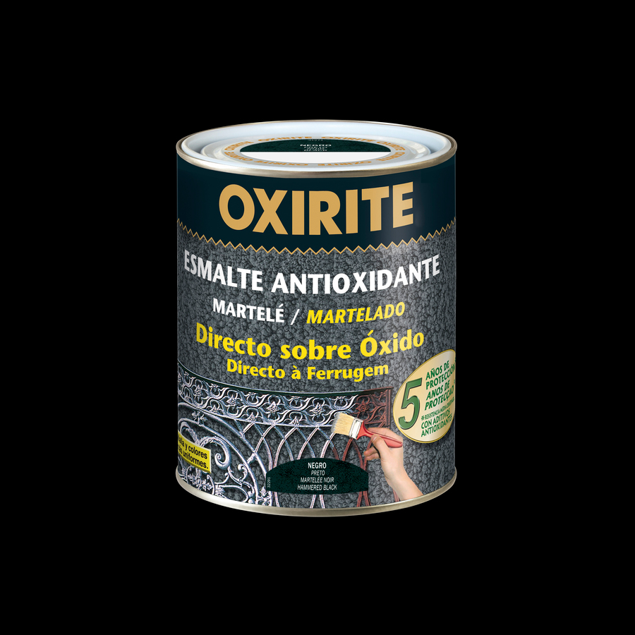 Oxirite 5 años Martelé Negro 250 mL