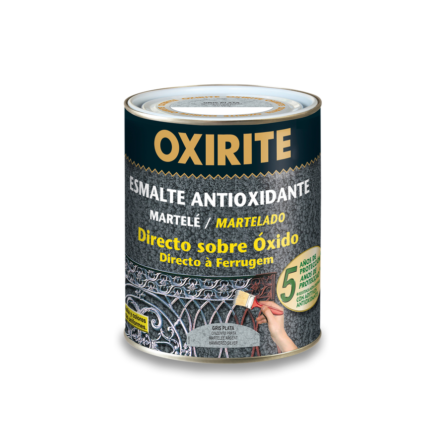 Oxirite 5 años Martelé Gris Plata 250 mL