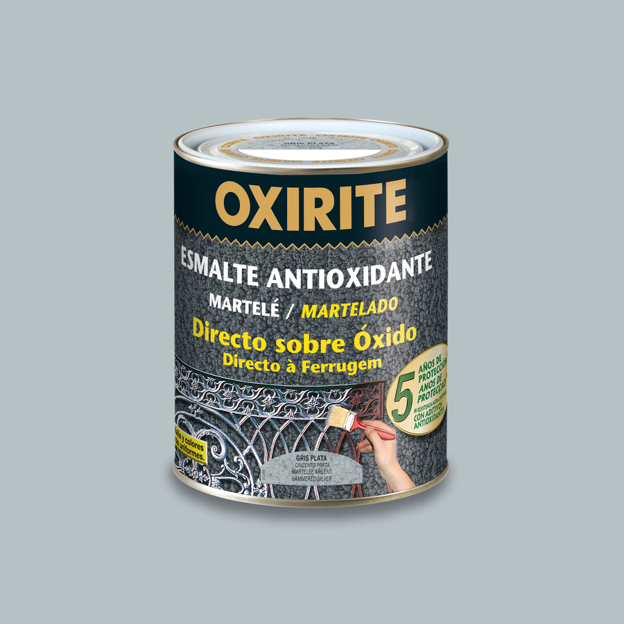 Oxirite 5 años Martelé Gris Plata 250 mL