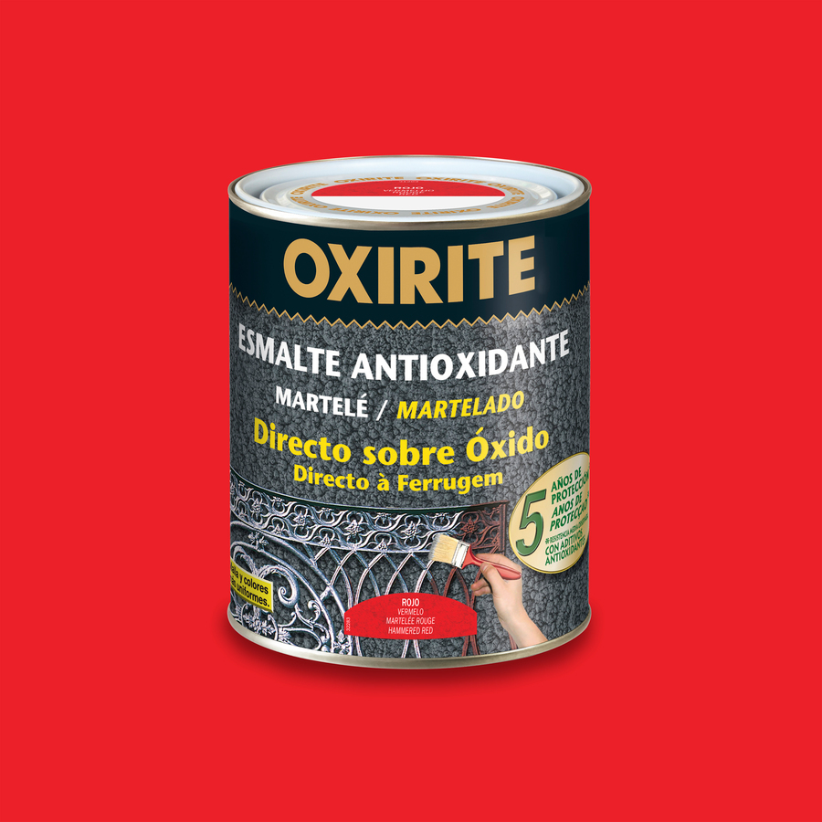 Oxirite 5 años Martelé Rojo 250 mL