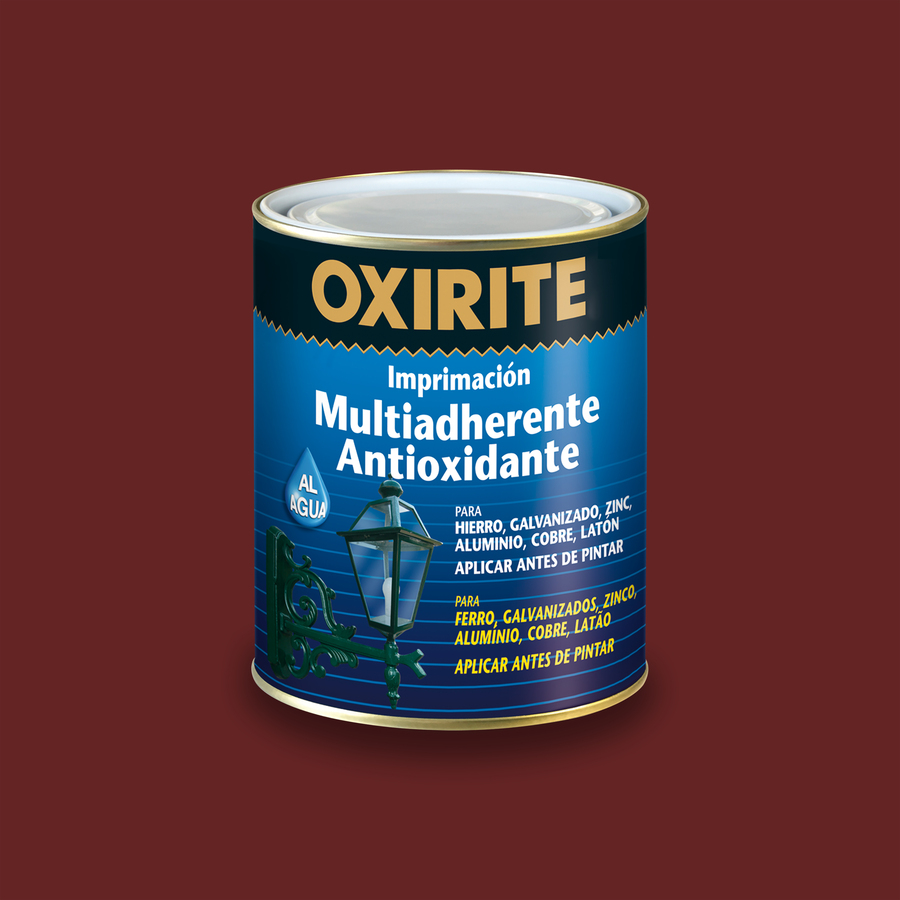 Oxirite Imprimación Multiadherente Antioxidante Rojo Óxido 4 L
