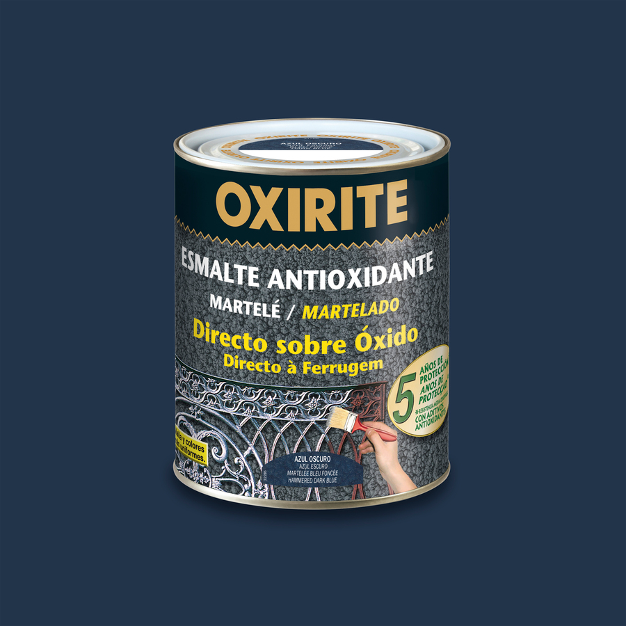 Oxirite 5 años Martelé Azul Oscuro 4 L
