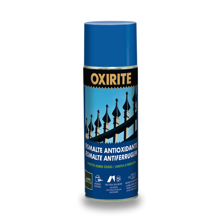 Oxirite Spray Liso Brillante Verde Oscuro 400 mL