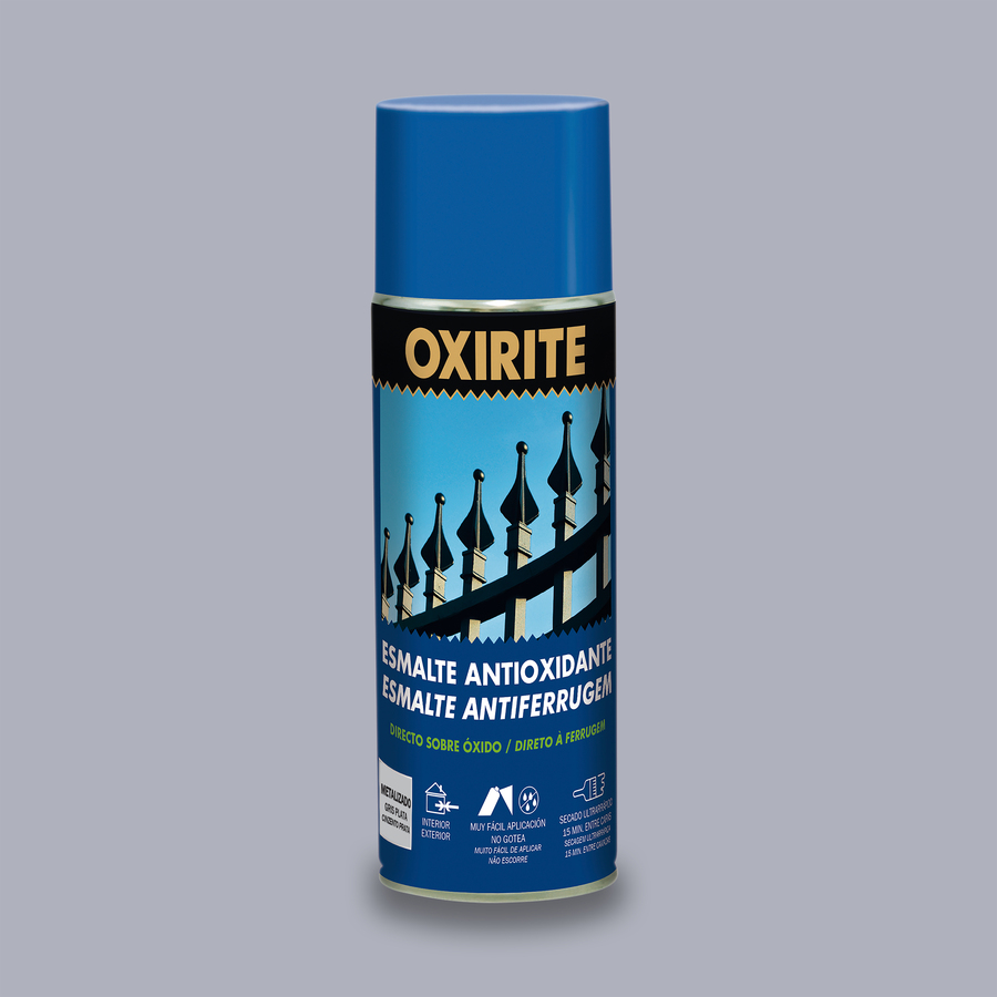 Oxirite Spray Metalizado Gris Plata 400 mL
